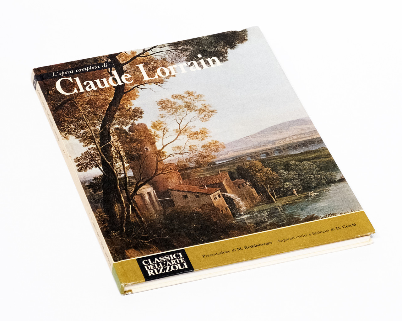 Книга L'Opera completa di Claude Lorrain. Збірка робіт Клод Лоррен «Classici dell’Arte» Rizzoli, фото 1