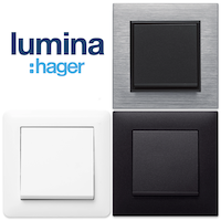 Розетки і вимикачі - Hager Lumina