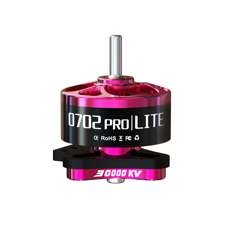 Безщітковий двигун VCI 0702 PRO LITE 30000KV (1 мм) для дронів 1S (рожевий)