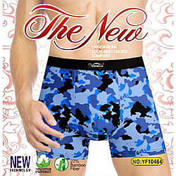 Чоловічі труси норма "Синій Камуфляж" Розміри: 48,50,52,54 (14833)