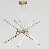Сучасна підвісна люстра з регулюванням висоти BO5131/10GD, фото 2