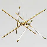 Сучасна підвісна люстра з регулюванням висоти BO5131/10GD, фото 3