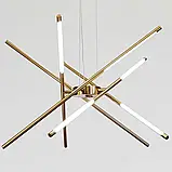 Сучасна підвісна люстра з регулюванням висоти BO5131/10GD, фото 5
