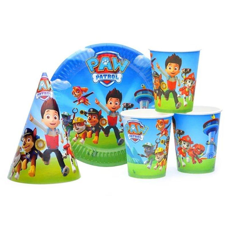 Набір Щенячий Патруль на 10 персон