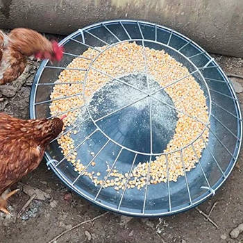 Годівниця для курей, курчат та інших домашніх птахів у вигляді решітки з окремими ланками