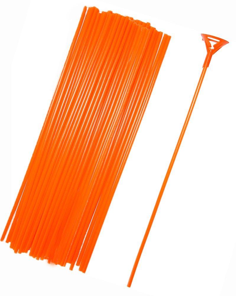 Паличка з тримачем для кульки (помаранчева)