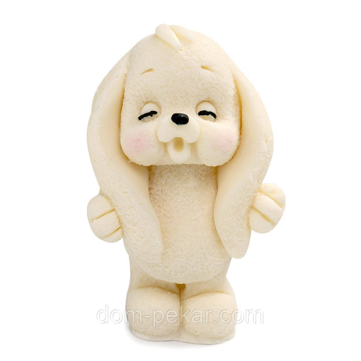 СЛАДО кондитерський декор Зайчик No 2 задуває свічку білий