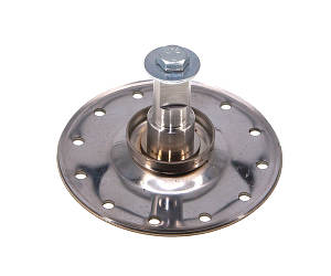 Фланець барабана Electrolux H=45.8 мм подшипник 6203 нержавійка для пральної машини