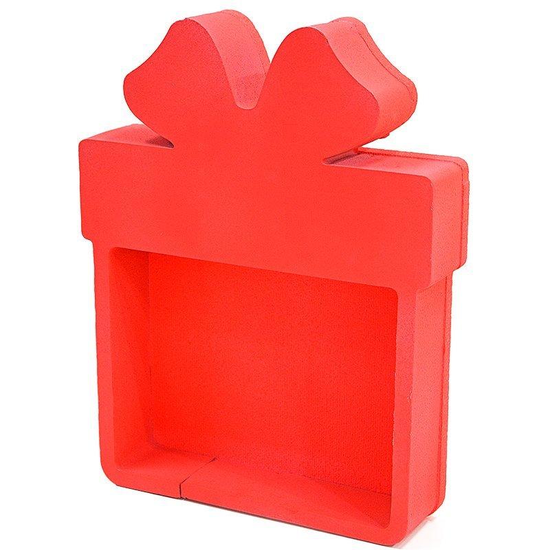 Подарунок червоний (пінобокс)