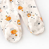 Повзуни для немовлят із бджілками Bees, фото 3