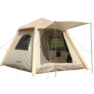 Намет надувний для кемпінгу на 2-3 особи 230*230*150 см з тентом