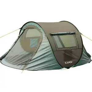 Намет Pop-Up двомісний 245*145*100 см з автоматичним каркасом, зелений