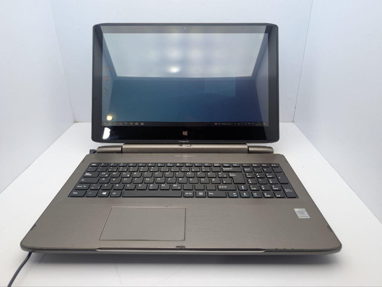 Б/в Ноутбук Medion S6214T 15.6" 1366x768 Сенсорний| Pentium N3540| 4 GB RAM| 60 GB SSD + 500 GB HDD| HD| АКБ 0%