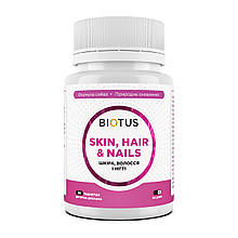 Волосся, шкіра та нігті, Hair, Skin & Nails, Biotus, 30 таблеток