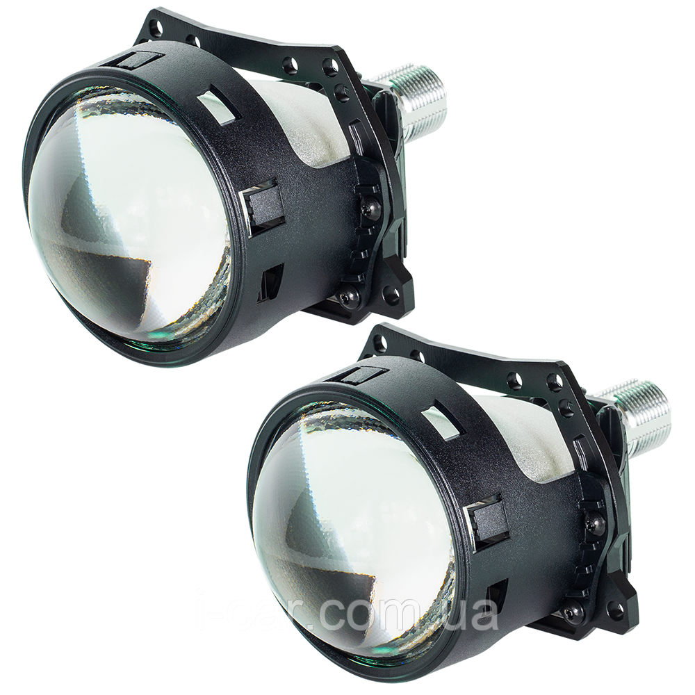 DriveX BiLED Evolution F1SR 3,0" 47/53W 5500K світлодіодні лінзи з рифленим склом, фото 1