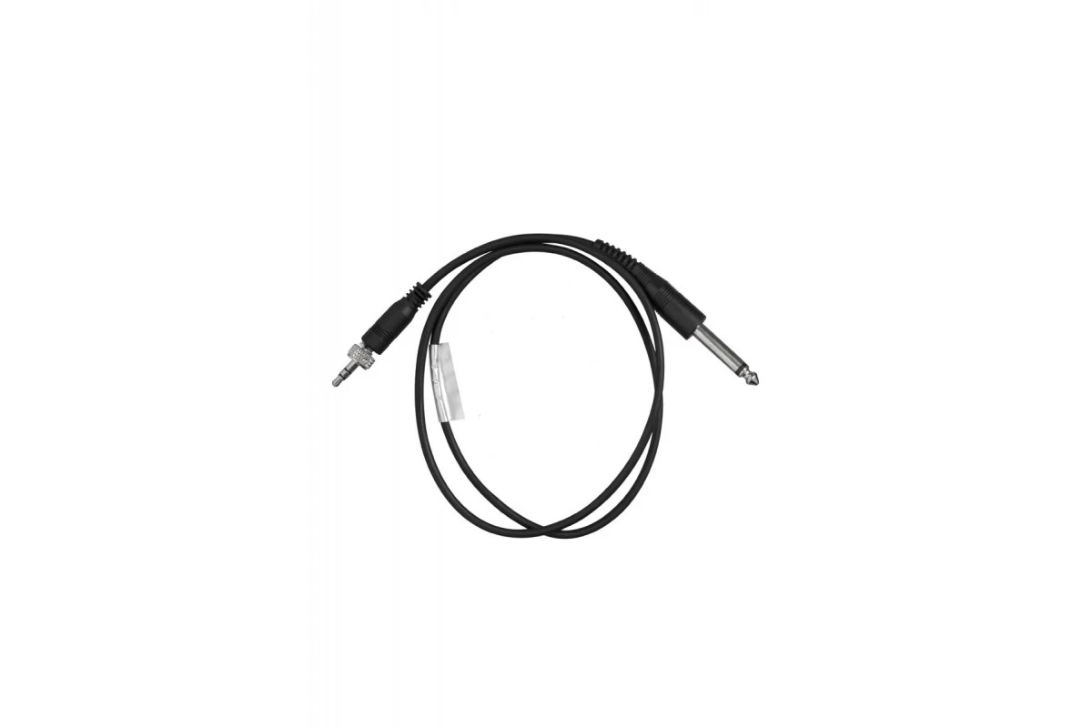 Інструментальний кабель для поясних передавачів DV-Audio CB-1 1 м (MiniJack 3.5 мм – Jack 6.3 мм), фото 1
