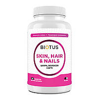 Волосся, шкіра та нігті, Hair, Skin & Nails, Biotus, 120 таблеток