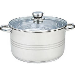 Каструля EDENBERG 14,9л нержавіюча сталь капсульне 5-шарове дно