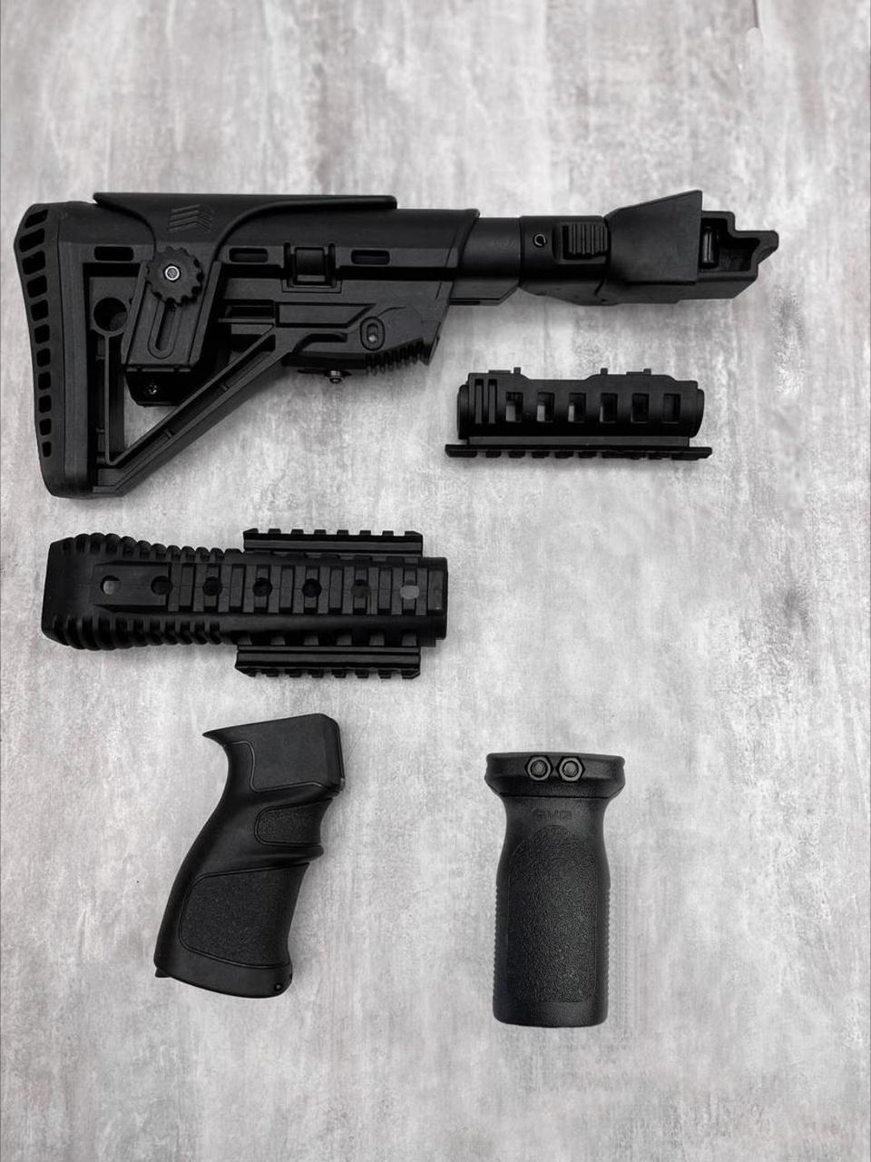 Тюнінг , обвіс для АК-47, АК-74, АКМ чорний, фото 1