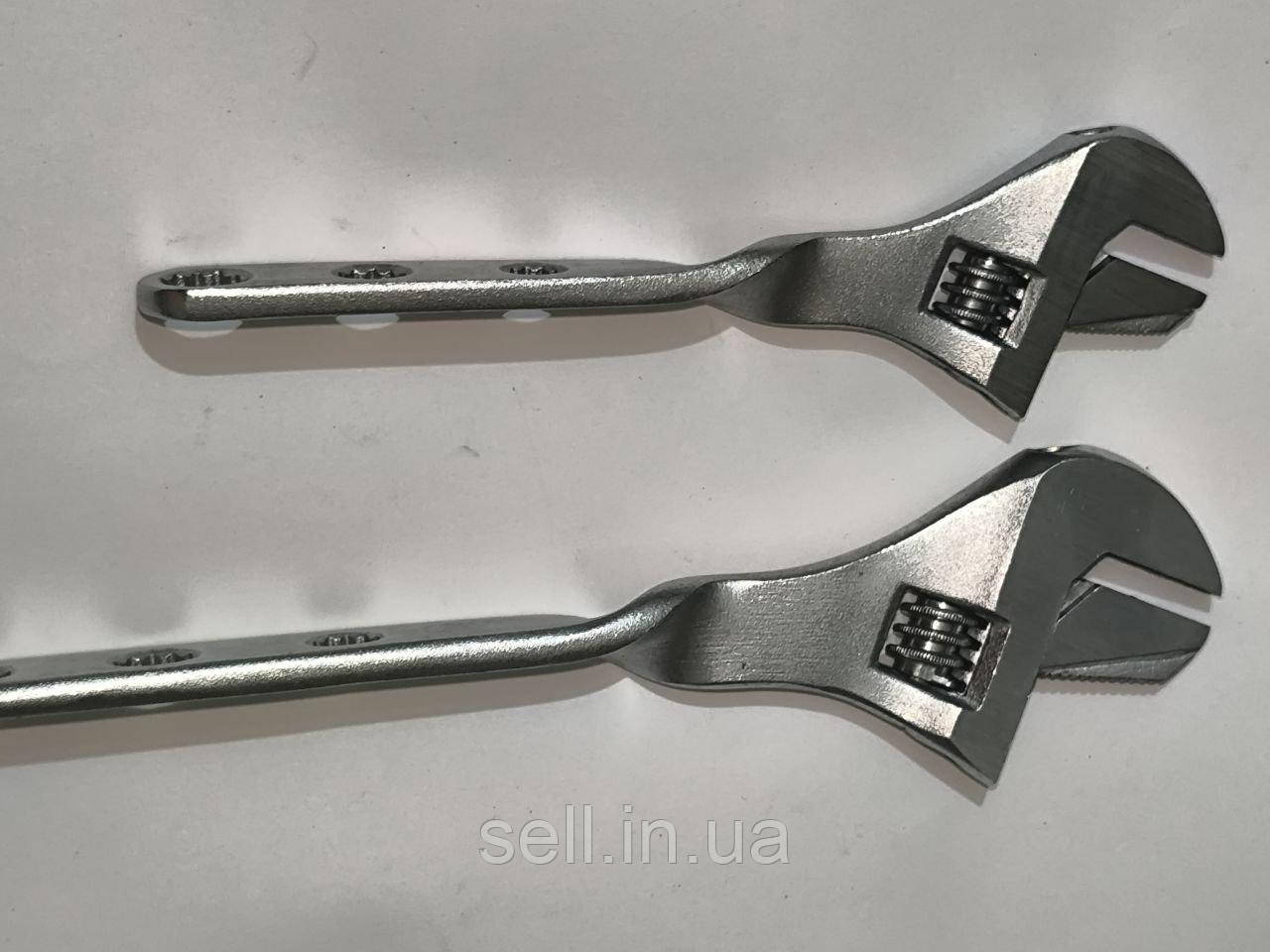 Розвідний ключ Topex | Переставна губа | Гайковий регульований | 8" або 10" 200мм, фото 1