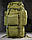 Тактичний рюкзак з металевим каркасом 100 літрів  Олива, фото 2
