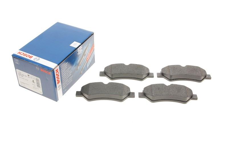 Комплект гальмівних колодок, дискове гальмо MERCEDES-BENZ SPRINTER, VW CRAFTER, BOSCH (0986495100), фото 1