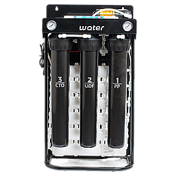 Зворотний осмос CT WATER 500 GPD  20"  з помпою (прямоточний), ціна з ПДВ
