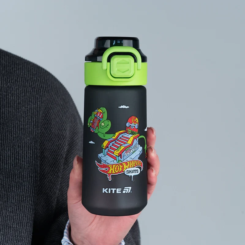 Пляшечка для води дитяча Kite Hot Wheels 560 мл HW25-1213, фото 1