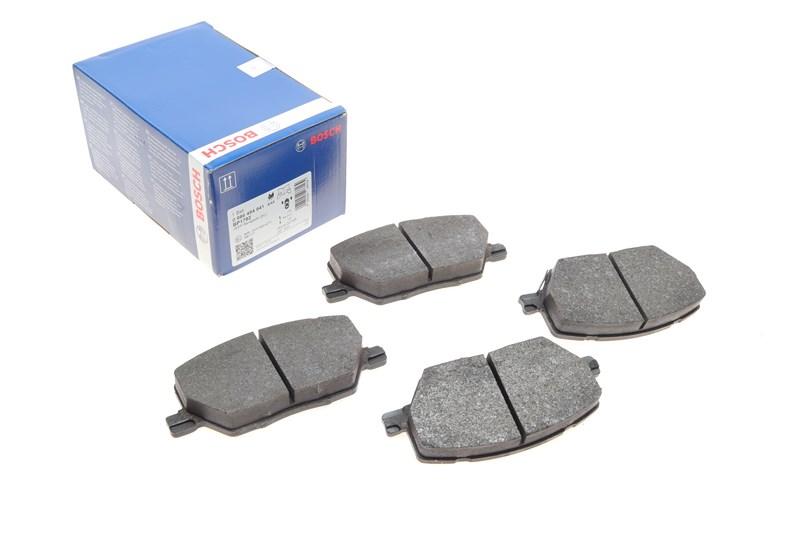 Комплект гальмівних колодок, дискове гальмо FIAT 500X, JEEP RENEGADE, BOSCH (0986494941), фото 1