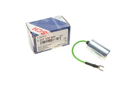 Конденсатор трамблера ВАЗ 2101, BOSCH (1237330809) (2101-3706400)