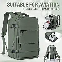 Рюкзак для ручної поклажі 40×25×20 см в авіакомпаніях Ryanair Wizz Air дорожній туристичний ручна поклажа в лоукостах