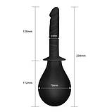 Анальний душ, анальна іригація Lovetoy Bondage Fetish Deluxe Douche силіконова насадка, фото 4