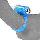 Ерекційне кільце, вібраційне кільце для пеніса Lovetoy Lumino Play з TPE і світінням, фото 6