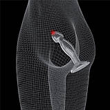 Анальна пробка, плаг для ануса Flawless Clear Prostate Plug прозорий TPE, фото 4