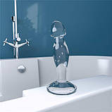 Анальна пробка, плаг для ануса Flawless Clear Prostate Plug прозорий TPE, фото 6