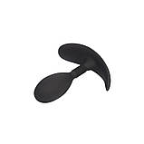 Корок стимуляції ануса, анальна затичка Black Mont Anal Play Plug Small силіконова ручка, фото 5