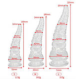 Пробка стимуляції ануса, анальна затичка Octopus Tentacle Medium 18 см, фото 4