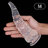 Пробка стимуляції ануса, анальна затичка Octopus Tentacle Medium 18 см, фото 5