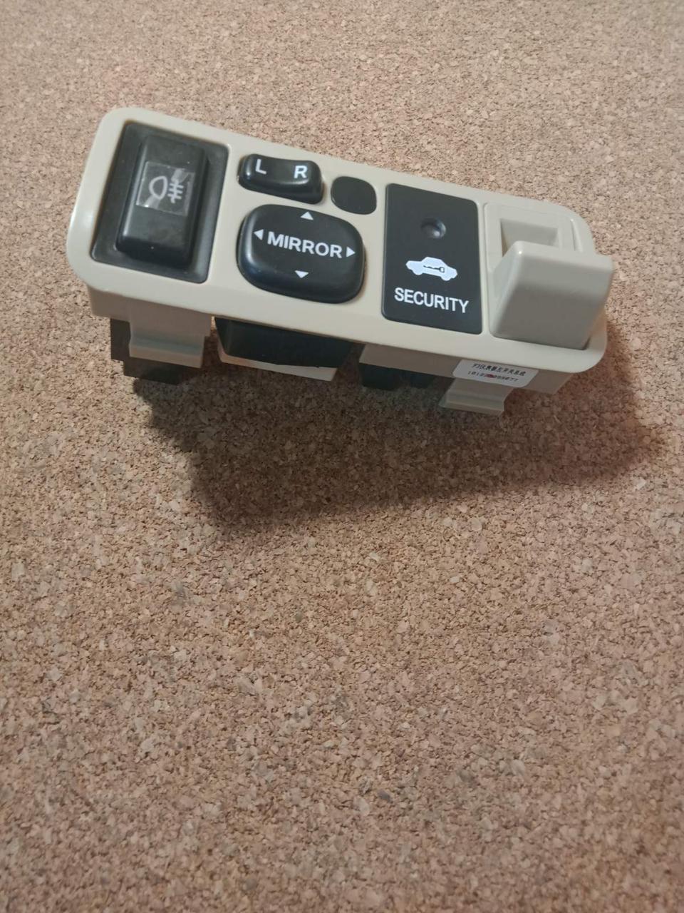 Блок перемикачів лівий (бежевий, задні протитуманні фари, електродзеркала, індикатор безпеки) BYD F3 F3R, Бид Ф3, Бід Ф3, фото 1