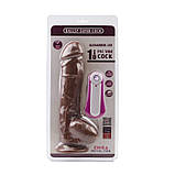 Вібростимулятор ділдо, імітатор члена з вібрацією Alexander Lee 10 Vibrating Dildo багатошвидкісна вібрація, фото 9