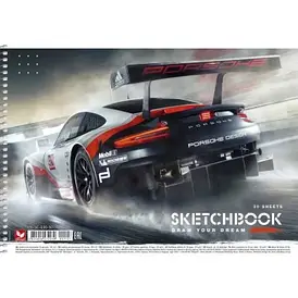 Альбом д/мал. "Школярик" А4/30арк./PB-SC-030-507/ спіраль, 120г/м2