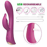 Вібратор для дівчат, член з вібрацією Enchanted Teaser 10 режимів вібрації, фото 8