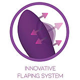 Вібратор для сексу, інтимний вібростимулятор Action No Eleven G-Spot Flap Rabbit, 21 см, 7 функцій, фото 6