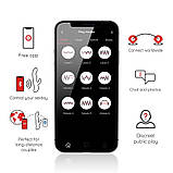 Інтимний вібратор, пеніс з вібрацією Oninder Oslo Vibration Rotation Black, IPX7, 10 режимів, фото 5