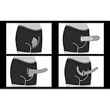 Шорти для кріплення, труси зі страпоном Lovetoy Handy Strapon Shorts Ingen з еластичним кільцем, фото 4