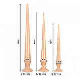 Анальна пробка, фістинг корок силіконова довга з присоском, фото 4