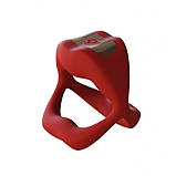 Ерекційне кільце, вібраційне кільце на член Hot Kiss Power Ring Red 9 режимів вібрації, фото 7