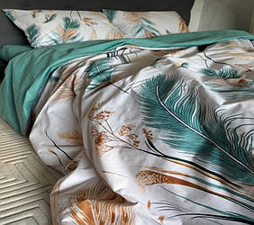 Полуторний розмір постільна білизна бязь «Іволга»