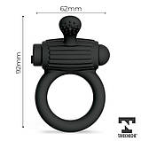 Вібраційне кільце, насадка на пеніс TARDENOCHE Dully 10 режимів вібрації, фото 5