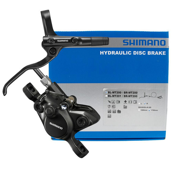 Дискові гальма задні Shimano BL-MT200 гідравлічні на Праву сторону EMT200KRRXRA170, фото 1